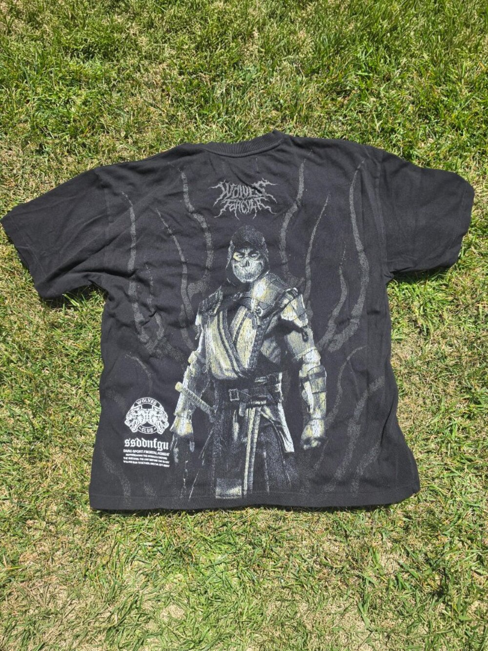 Darc Sport x Mortal Kombat Scorpion DSDD Premium Oversized Tee (L)